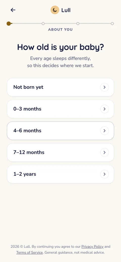 Quiz: how old is your baby